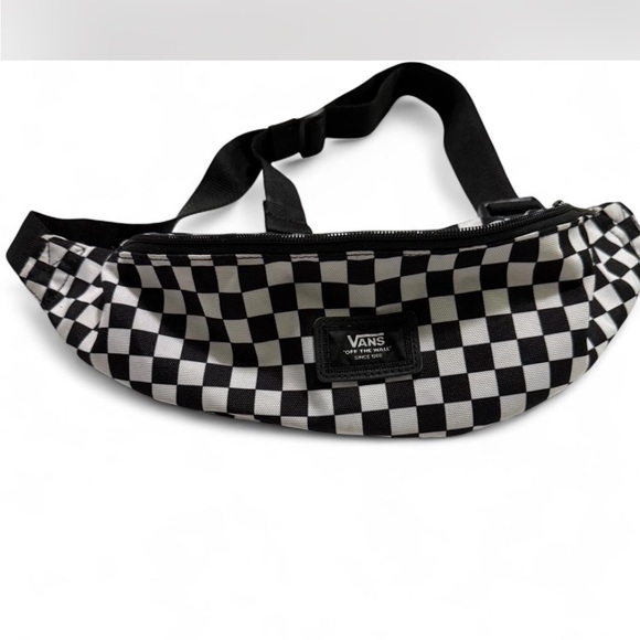 Vans Black and White Checkered Bag - Picture 1 of 3